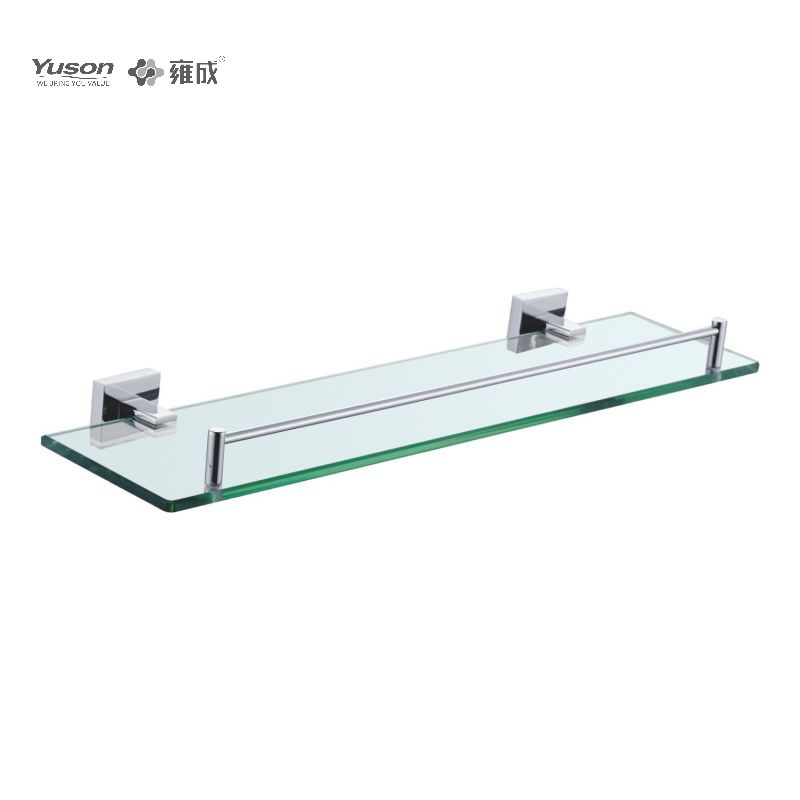 10687 Sleek Bathroom accessories, Towel shelves, Storage shelf, Glass shelf, Tempered Glass, wall- mounted(Series 10600)