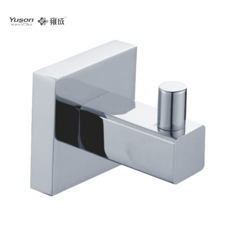 10688 Sleek Bathroom accessories, Robe hook, Zinc/Brass/SUS robe hook, wall- mounted(Series 10600)