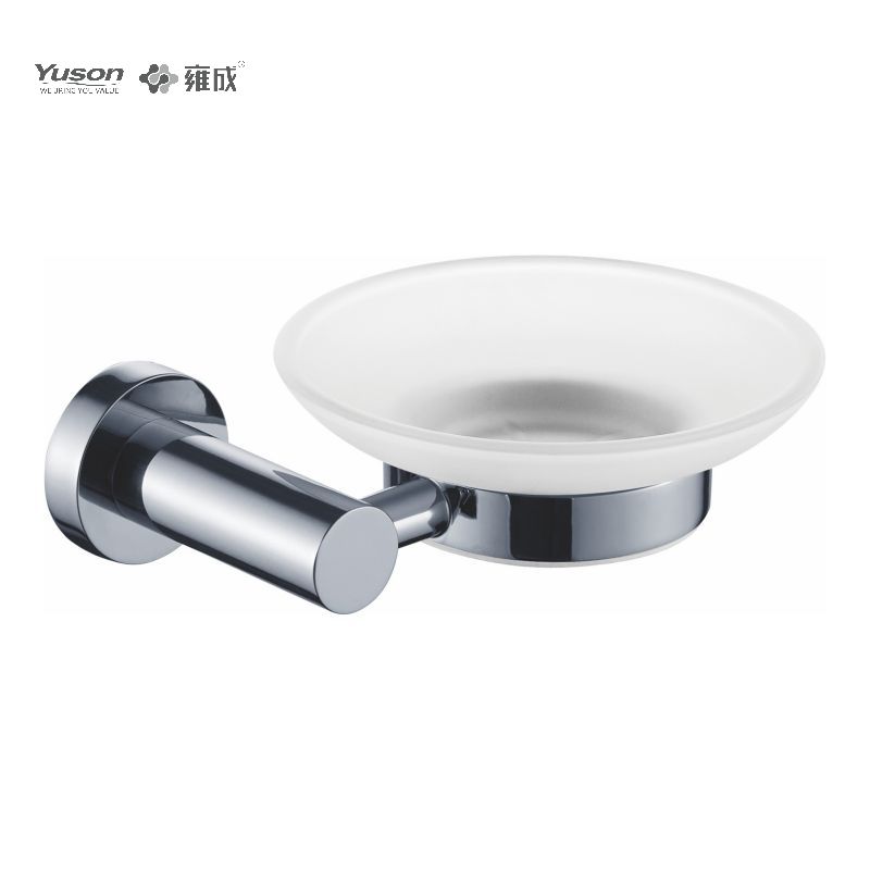 10785 Sleek Bathroom accessories, Soap dishes, with Glass dish,Zinc/Brass/SUS Soap holder, wall- mounted(Series 10700)