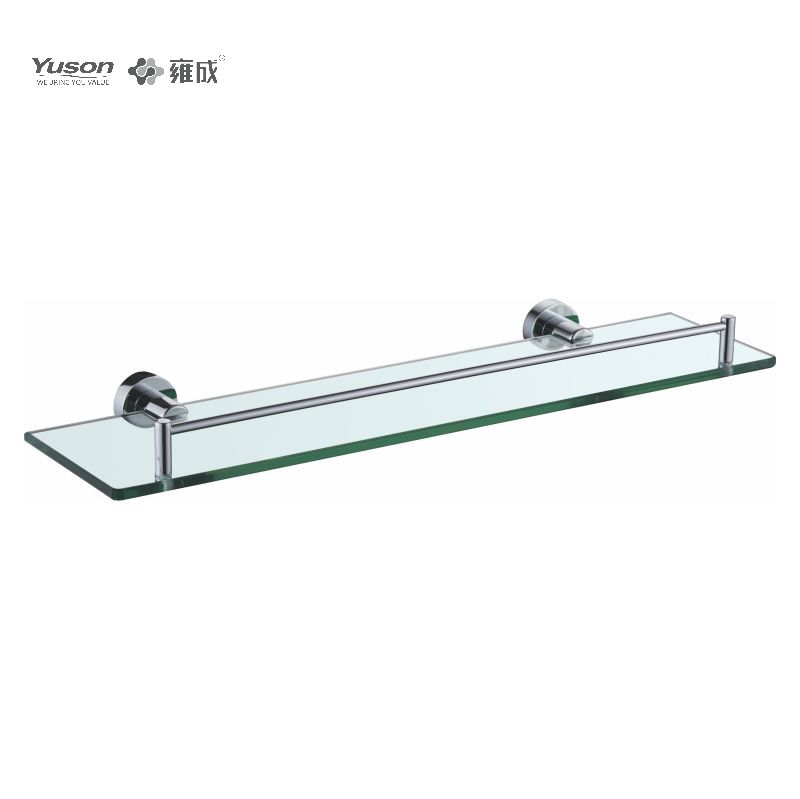 10787 Sleek Bathroom accessories, Towel shelves, Storage shelf, Glass shelf, Tempered Glass, wall- mounted(Series 10700)