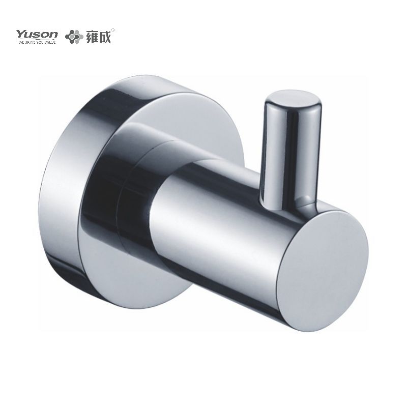 10788 Sleek Bathroom accessories, Robe hook, Zinc/Brass/SUS robe hook, wall- mounted(Series 10700)