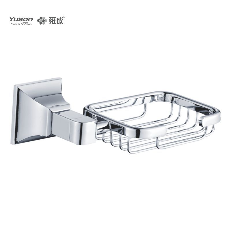 11185B Sleek Bathroom accessories, Soap baskets, Zinc/Brass/SUS Soap holder, wall- mounted(Series 11100)