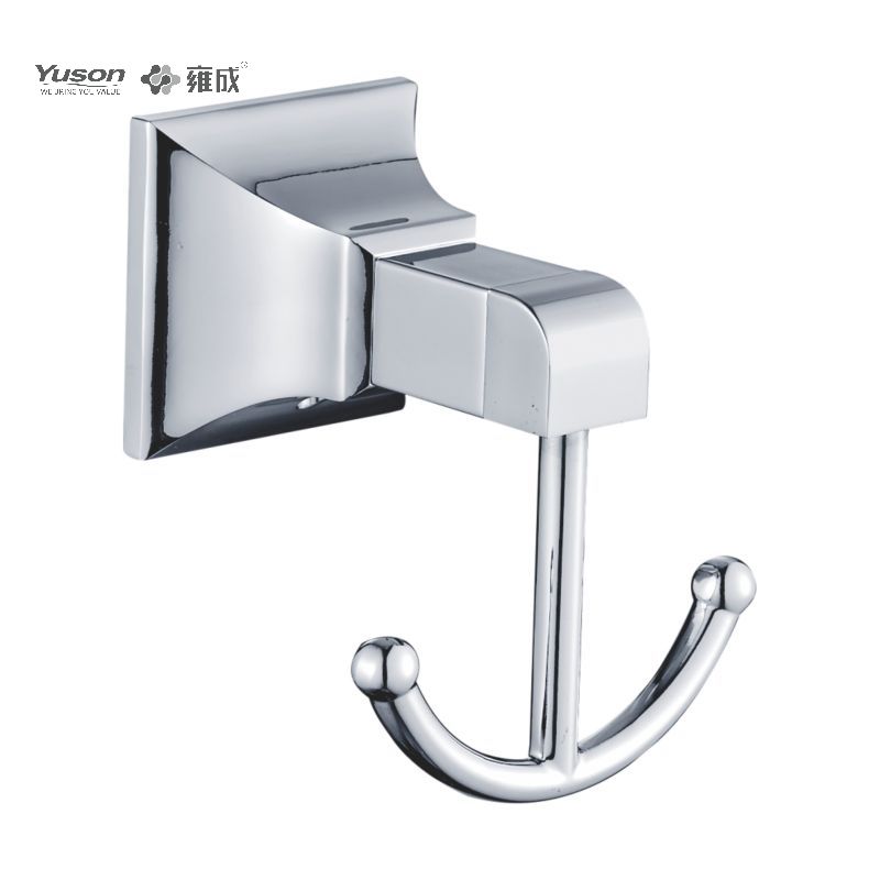 11188 Sleek Bathroom accessories, Robe hook, Zinc/Brass/SUS robe hook, wall- mounted(Series 11100)