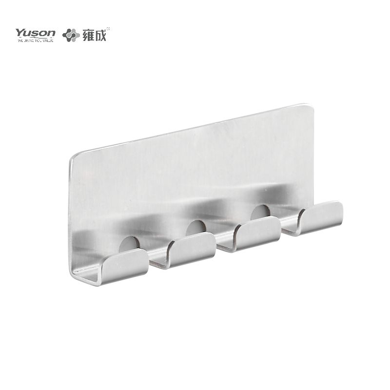 12588T Sleek Bathroom accessories, Robe hook, Zinc/Brass/SUS robe hook, wall- mounted(Series 12500)