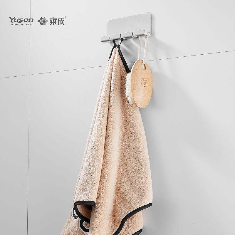 12588T Sleek Bathroom accessories, Robe hook, Zinc/Brass/SUS robe hook, wall- mounted(Series 12500)