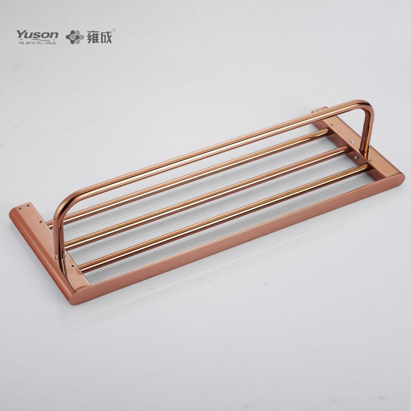 12662 Sleek Bathroom accessories, Towel shelves, Towel rack, Zinc/Brass/SUS Towel holder, wall- mounted(Series 12600)