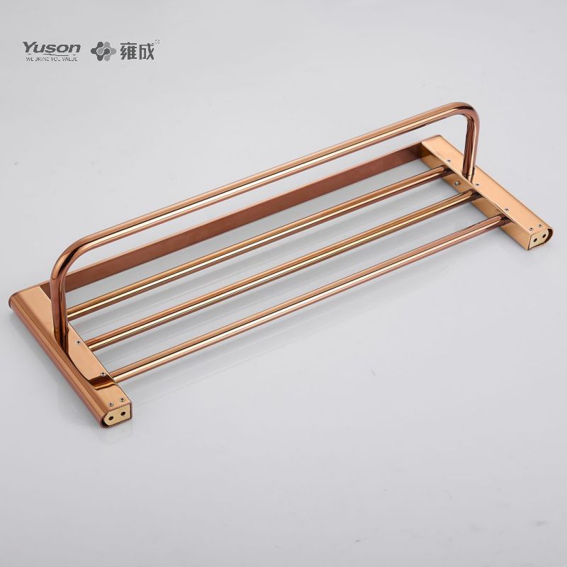 12662 Sleek Bathroom accessories, Towel shelves, Towel rack, Zinc/Brass/SUS Towel holder, wall- mounted(Series 12600)