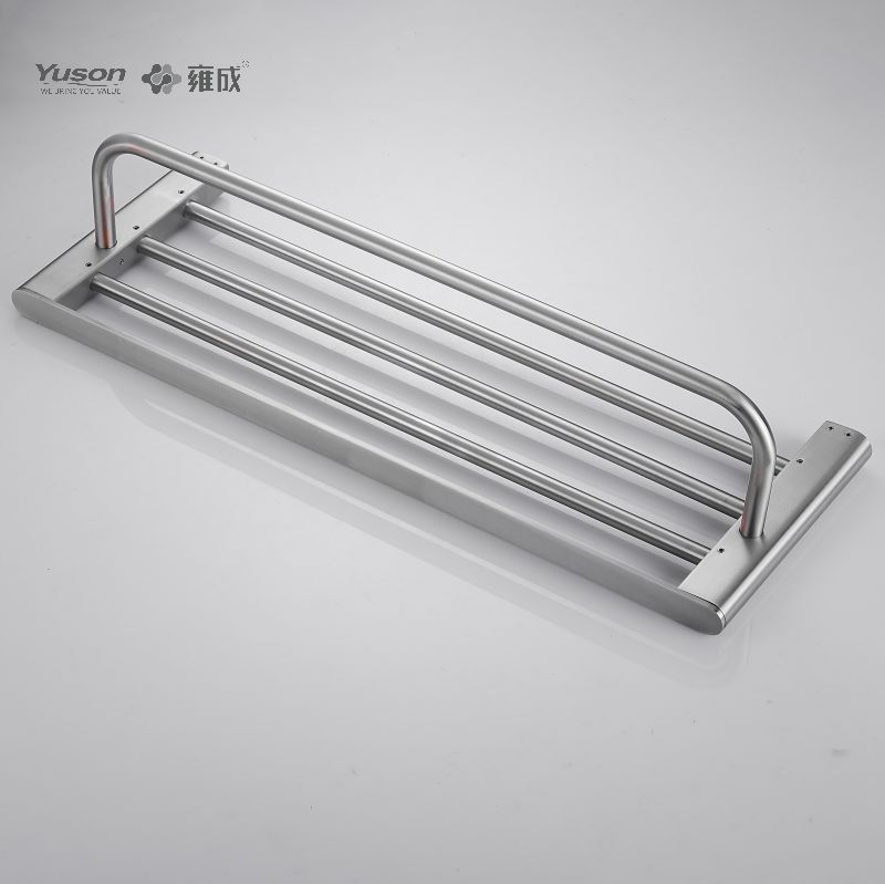 12662 Sleek Bathroom accessories, Towel shelves, Towel rack, Zinc/Brass/SUS Towel holder, wall- mounted(Series 12600)