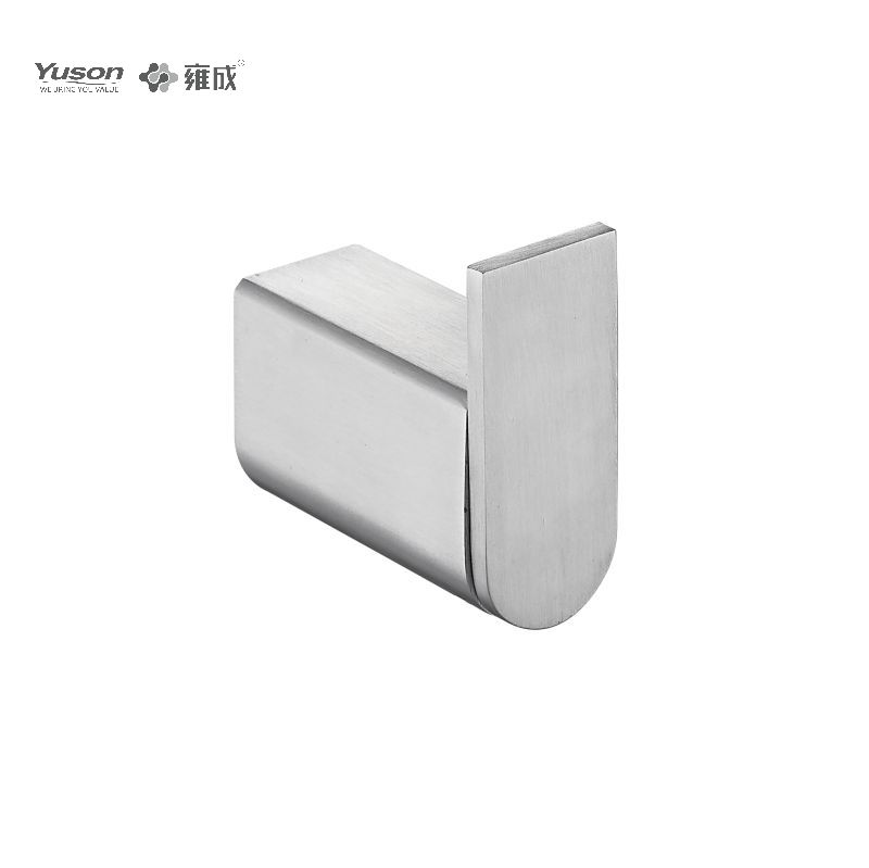 12688 Sleek Bathroom accessories, Robe hook, Zinc/Brass/SUS robe hook, wall- mounted(Series 12600)