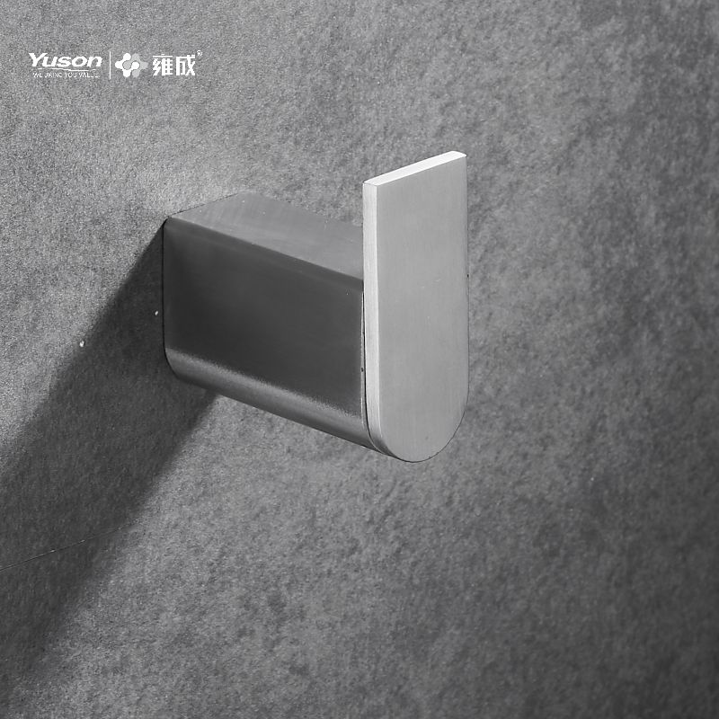 12688 Sleek Bathroom accessories, Robe hook, Zinc/Brass/SUS robe hook, wall- mounted(Series 12600)