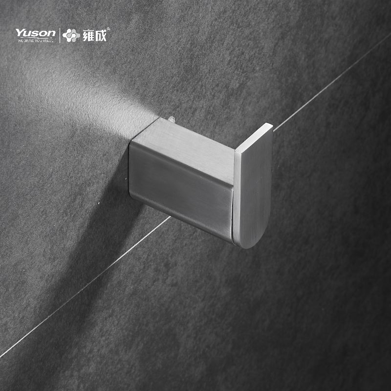 12688 Sleek Bathroom accessories, Robe hook, Zinc/Brass/SUS robe hook, wall- mounted(Series 12600)