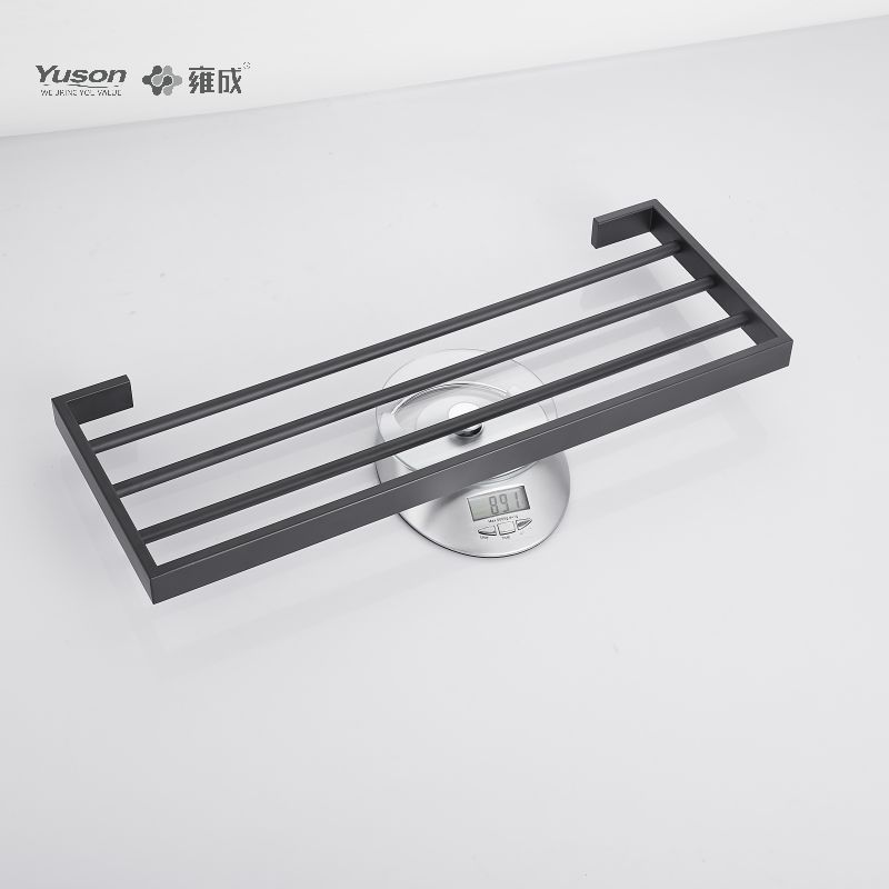 12762 Sleek Bathroom accessories, Towel shelves, Towel rack, Zinc/Brass/SUS Towel holder, wall- mounted(Series 12700)