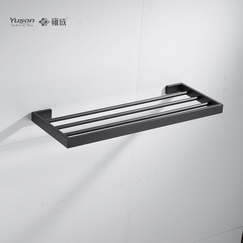 12762 Sleek Bathroom accessories, Towel shelves, Towel rack, Zinc/Brass/SUS Towel holder, wall- mounted(Series 12700)