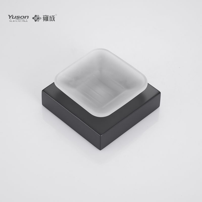 12785 Sleek Bathroom accessories, Soap dishes, with Glass dish,Zinc/Brass/SUS Soap holder, wall- mounted(Series 12700)