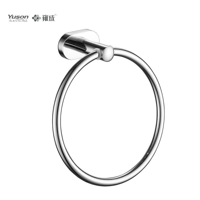 13310 Sleek Bathroom accessories, Towel ring, Towel holder, Zinc/Brass/SUS Towel holder, wall- mounted(Series 13300)