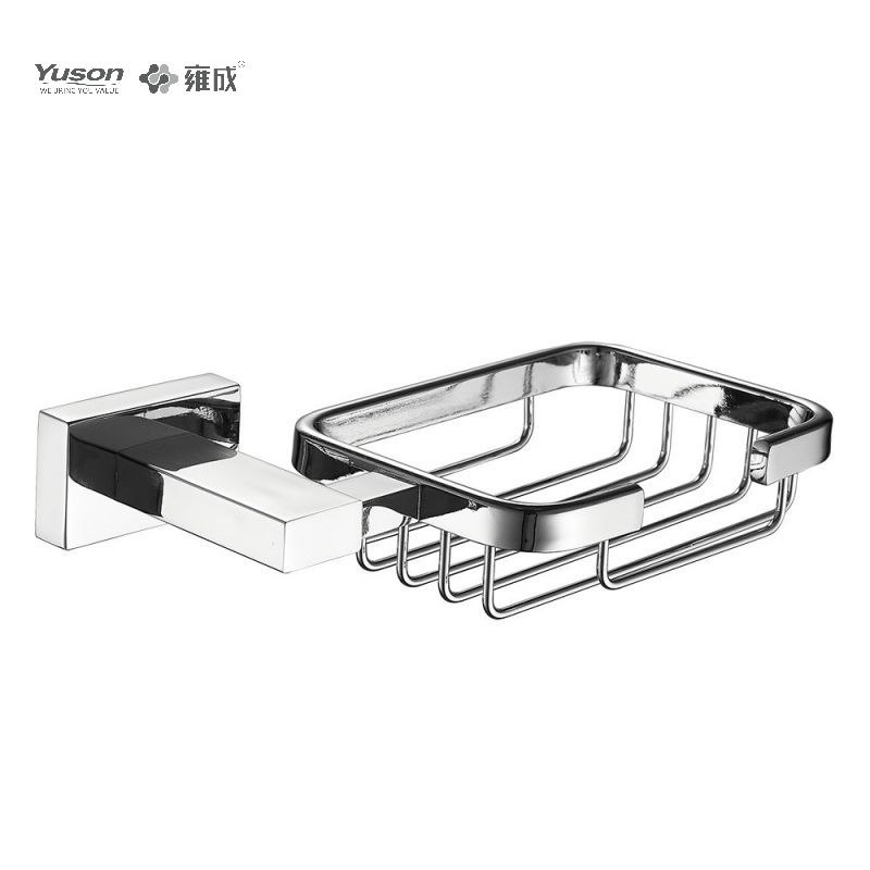 13485B Sleek Bathroom accessories, Soap baskets, Zinc/Brass/SUS Soap holder, wall- mounted(Series 13400)