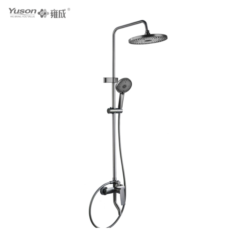 YS34356 Single lever wall-mounted shower mixer with sliding shower kit