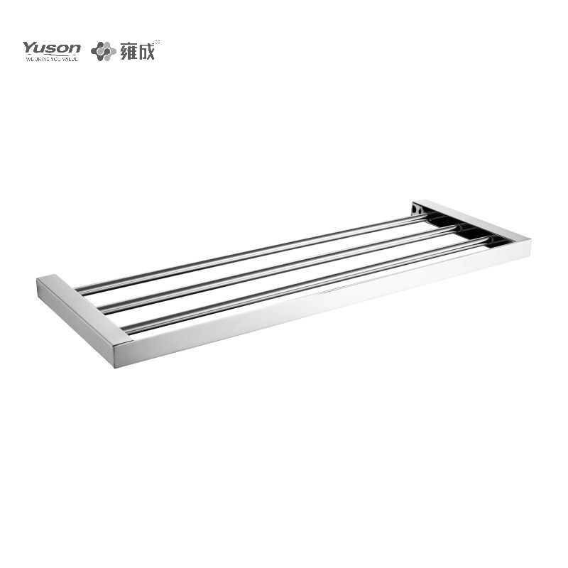 14862 Sleek Bathroom accessories, Towel shelves, Towel rack, Zinc/Brass/SUS Towel holder, wall- mounted(Series 14800)