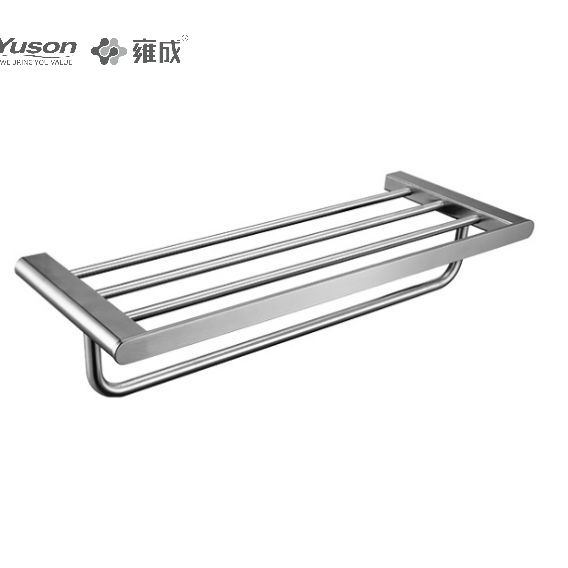 15362 Sleek Bathroom accessories, Towel shelves, Towel rack, Zinc/Brass/SUS Towel holder, wall- mounted(Series 15300)