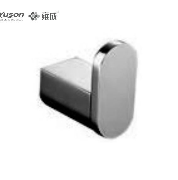 15388 Sleek Bathroom accessories, Robe hook, Zinc/Brass/SUS robe hook, wall- mounted(Series 15300)