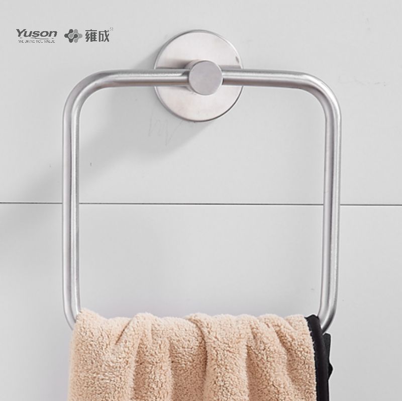 15510 Sleek Bathroom accessories, Towel ring, Towel holder, Zinc/Brass/SUS Towel holder, wall- mounted(Series 15500)