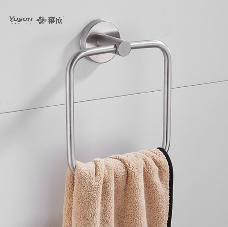 15510 Sleek Bathroom accessories, Towel ring, Towel holder, Zinc/Brass/SUS Towel holder, wall- mounted(Series 15500)