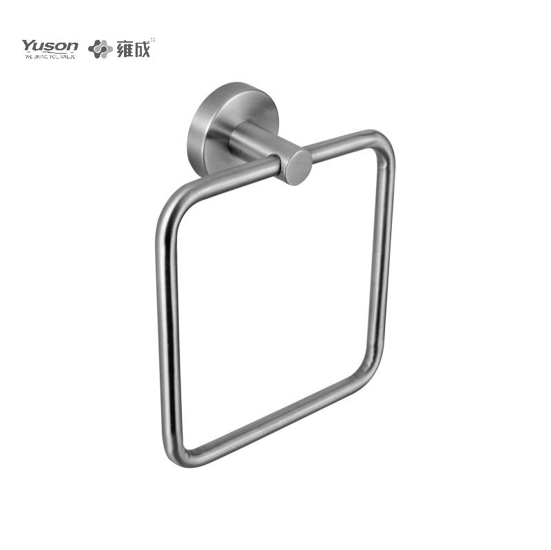 15510 Sleek Bathroom accessories, Towel ring, Towel holder, Zinc/Brass/SUS Towel holder, wall- mounted(Series 15500)