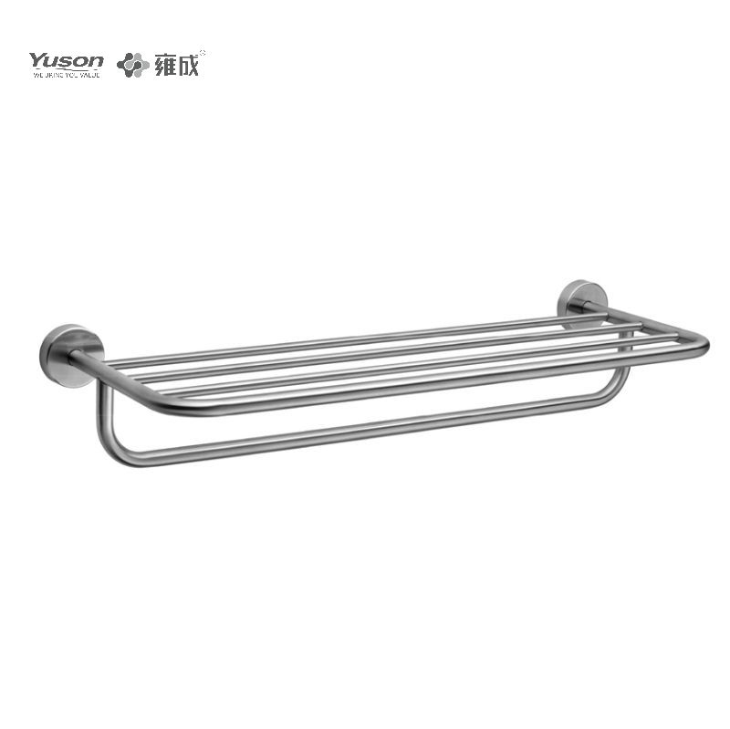 15562B Sleek Bathroom accessories, Towel shelves, Towel rack, Zinc/Brass/SUS Towel holder, wall- mounted(Series 15500)