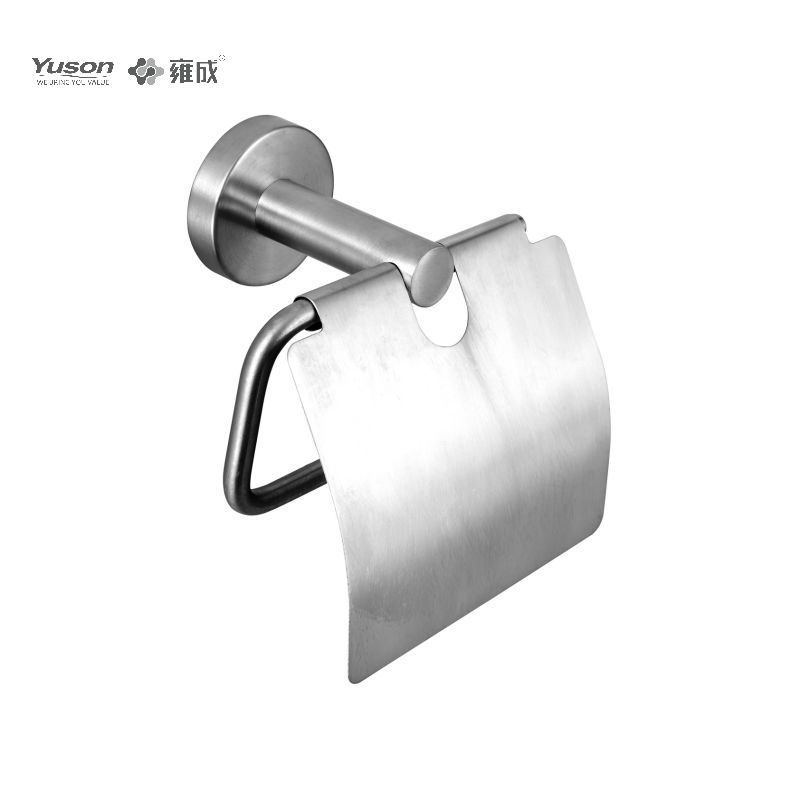 15586 Sleek Bathroom accessories, Toilet paper holder, Zinc/Brass/SUS Toilet paper roll holder , wall- mounted(Series 15500) 