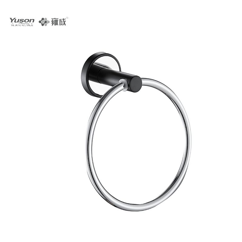 16710 Sleek Bathroom accessories, Towel ring, Towel holder, Zinc/Brass/SUS Towel holder, wall- mounted(Series 16700)