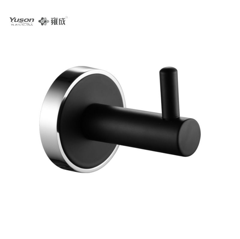 16788 Sleek Bathroom accessories, Robe hook, Zinc/Brass/SUS robe hook, wall- mounted(Series 16700)