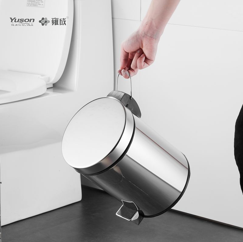 20901 Sleek Bathroom Accessories, RUBBISH BIN, SUS 201/304 waste bin