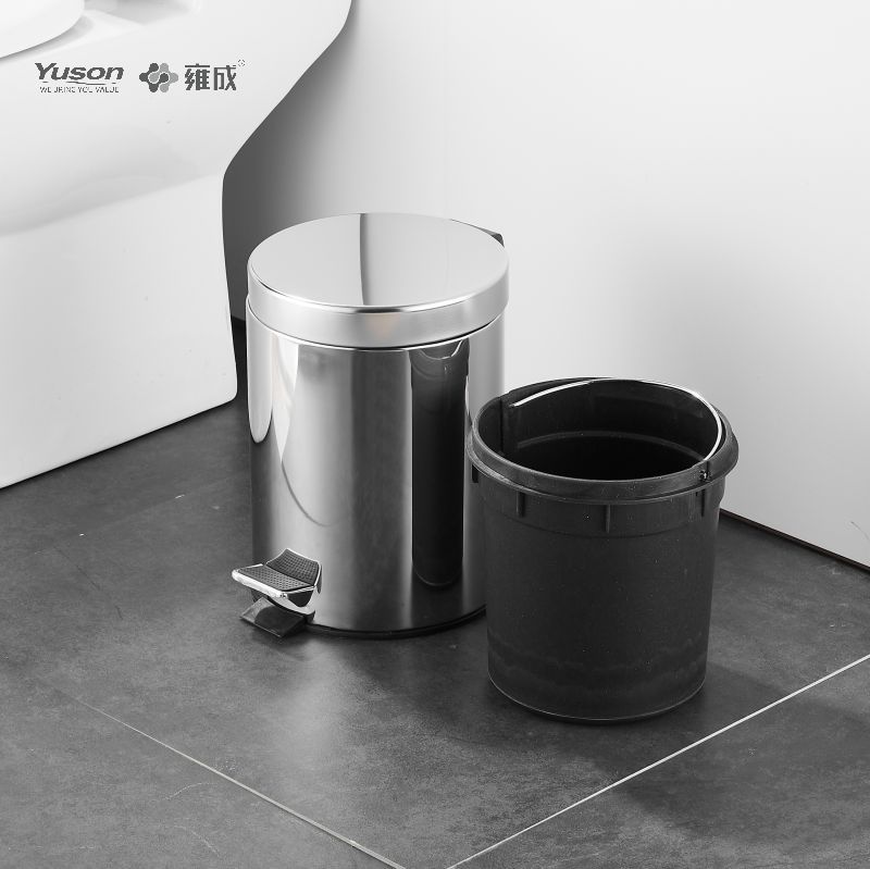 20901 Sleek Bathroom Accessories, RUBBISH BIN, SUS 201/304 waste bin