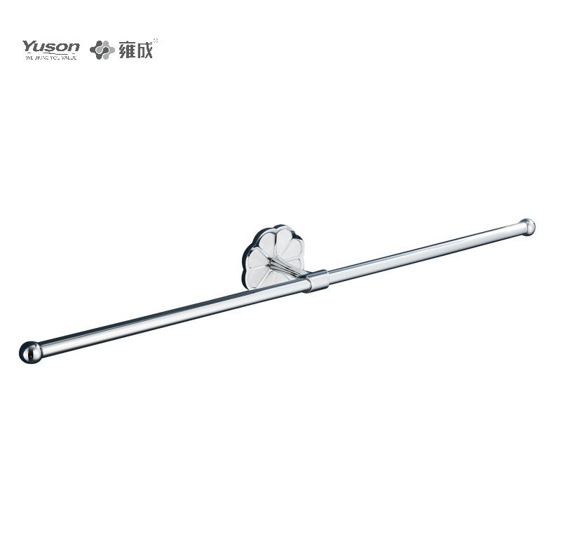 21024D Sleek Bathroom accessories, 2-Pole Towel bars, 24”, Towel holder, Zinc/Brass/SUS Towel holder, wall- mounted(Series 21000)