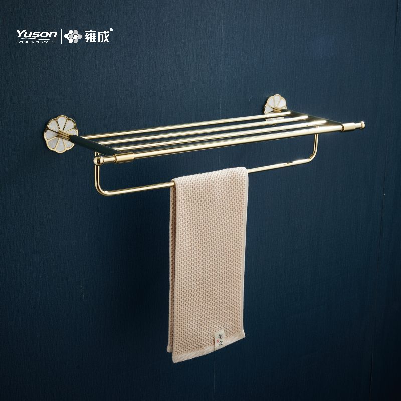 21062 Sleek Bathroom accessories, Towel shelves, Towel rack, Zinc/Brass/SUS Towel holder, wall- mounted(Series 21000)