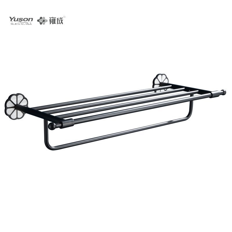 21062 Sleek Bathroom accessories, Towel shelves, Towel rack, Zinc/Brass/SUS Towel holder, wall- mounted(Series 21000)