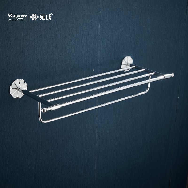 21062 Sleek Bathroom accessories, Towel shelves, Towel rack, Zinc/Brass/SUS Towel holder, wall- mounted(Series 21000)