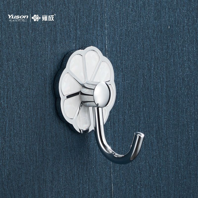 21088 Sleek Bathroom accessories, Robe hook, Zinc/Brass/SUS robe hook, wall- mounted(Series 21000)