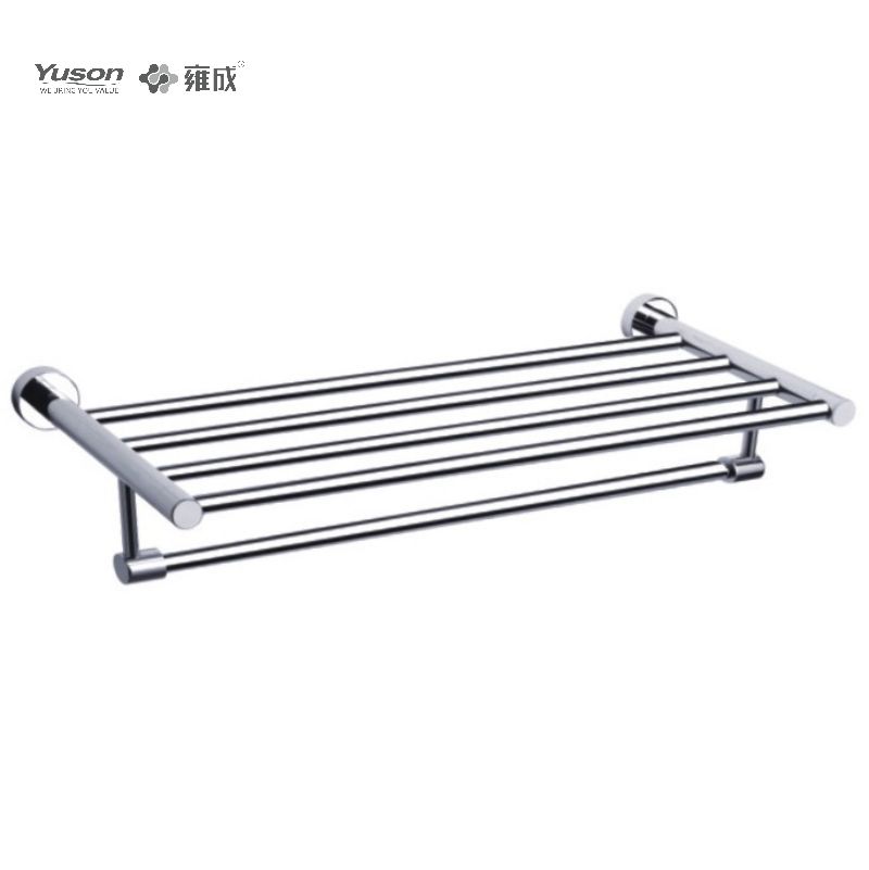 21662 Sleek Bathroom accessories, Towel shelves, Towel rack, Zinc/Brass/SUS Towel holder, wall- mounted(Series 21600)