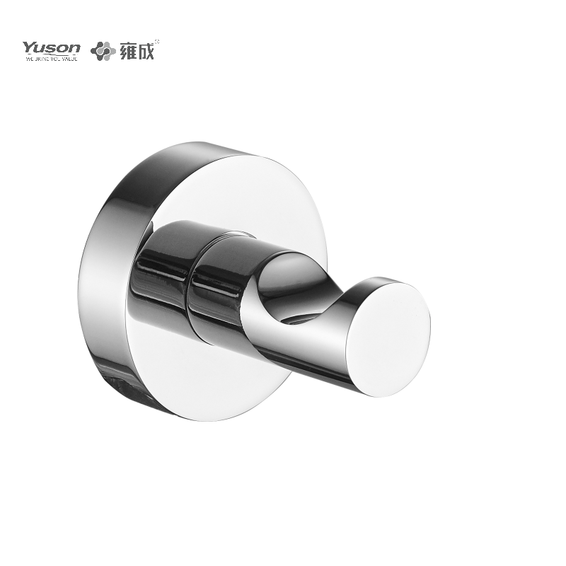 21688C Sleek Bathroom accessories, Robe hook, Zinc/Brass/SUS robe hook, wall- mounted(Series 21600)