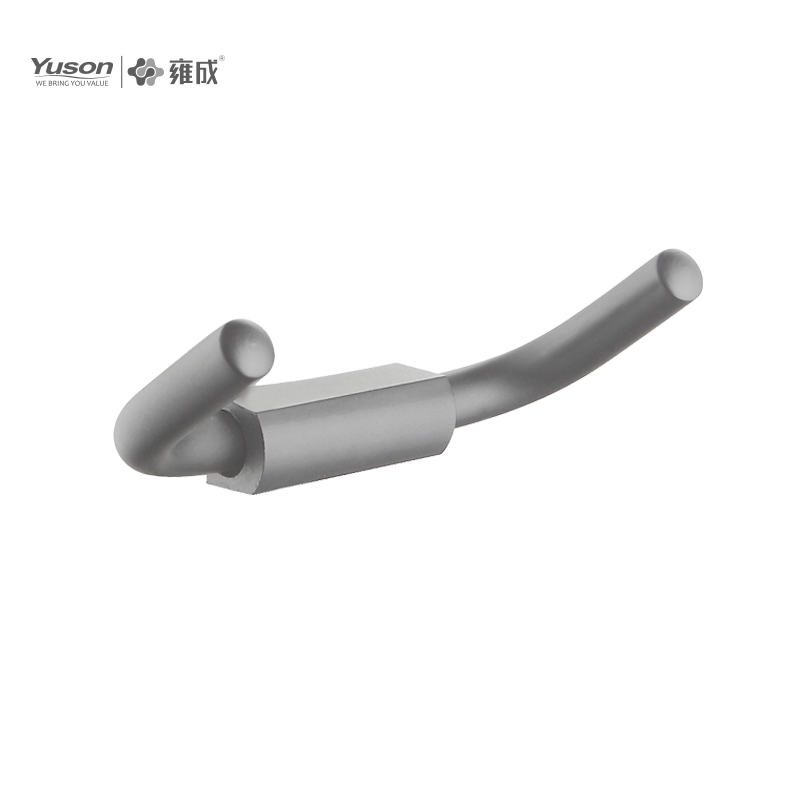 25388 Sleek Bathroom accessories, Robe hook, Zinc/Brass/SUS robe hook, wall- mounted(Series 25300)