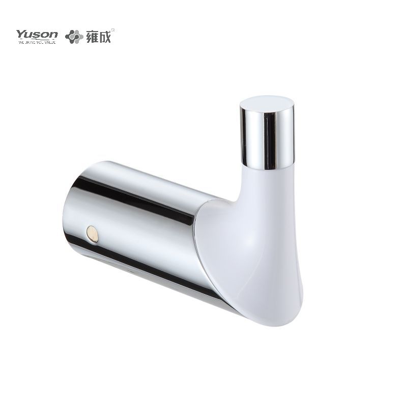 25688 Sleek Bathroom accessories, Robe hook, Zinc/Brass/SUS robe hook, wall- mounted(Series 25600)