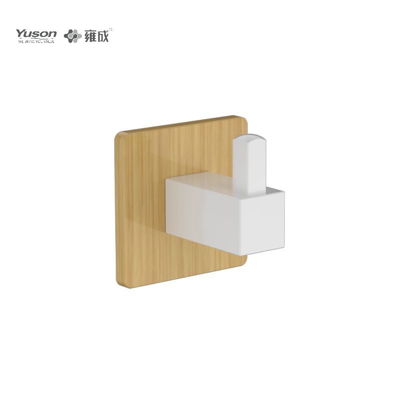 25988 Sleek Bathroom accessories, Robe hook, Zinc/Brass/SUS robe hook, wall- mounted(Series 25900)