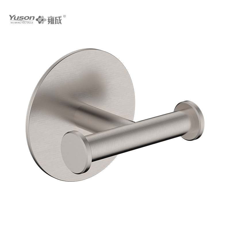 27888D Sleek Bathroom accessories, Robe hook, Zinc/Brass/SUS robe hook, wall- mounted(Series 27800)