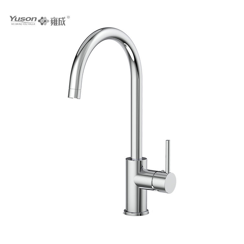 3375S-50 Stainless Steel Faucet single lever wall-mounted hot&cold water kitchen sink mixer 