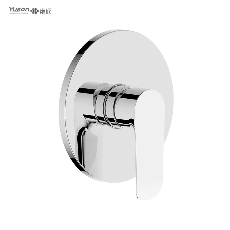 3268-21	brass faucet single lever hot/cold water embeded shower mixer, built-in shower mixer, 1 outlet;