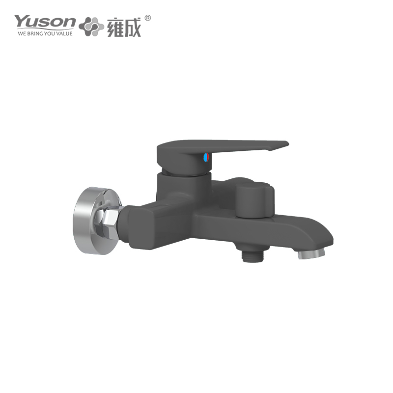 YS9105-10 ABS plastic single lever hot/cold water wall-mounted bath&shower mixer w/o shower set 