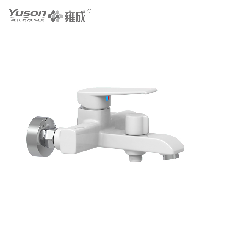 YS9105-10 ABS plastic single lever hot/cold water wall-mounted bath&shower mixer w/o shower set 