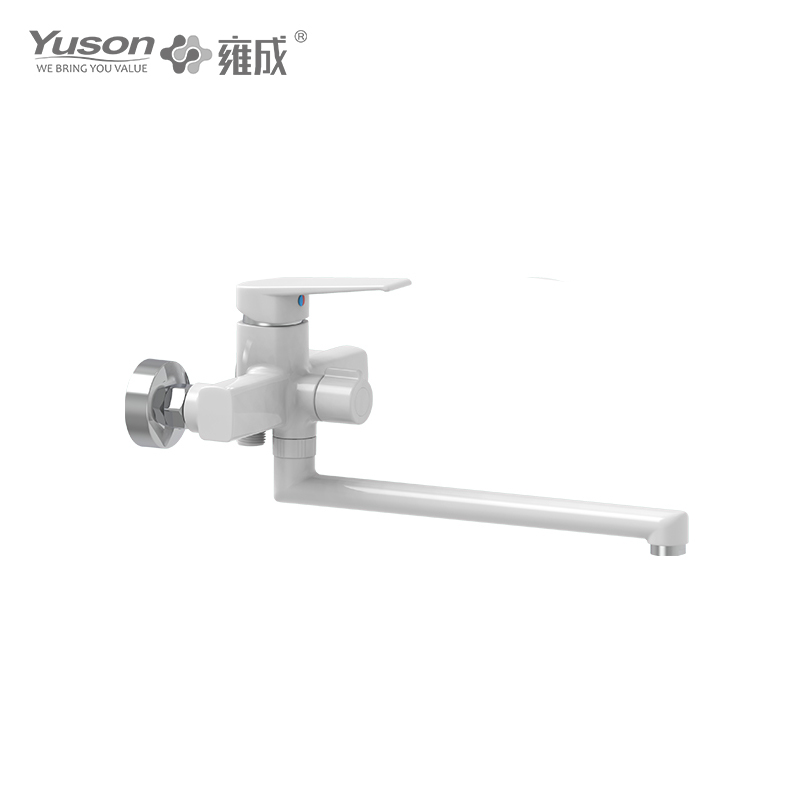 YS9105-70 Single lever ABS plastic hot/cold water deck-mounted kitchen sink mixer faucet/tap G1/2