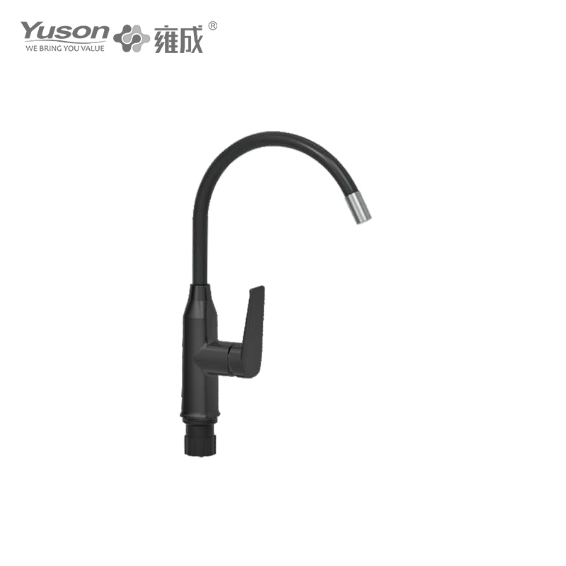 YS9105B-50 Single lever ABS plastic hot/cold water deck-mounted kitchen sink mixer faucet/tap G1/2